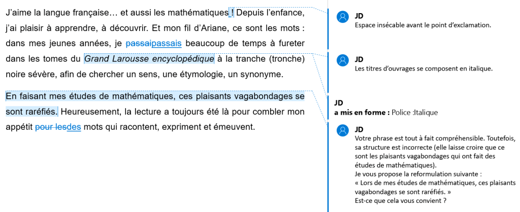 Ma façon de&nbsp;travailler